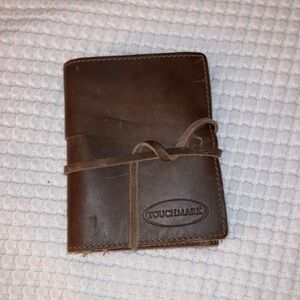 Leather tech organize/travel organizer- distressed/vintage finish to the leather